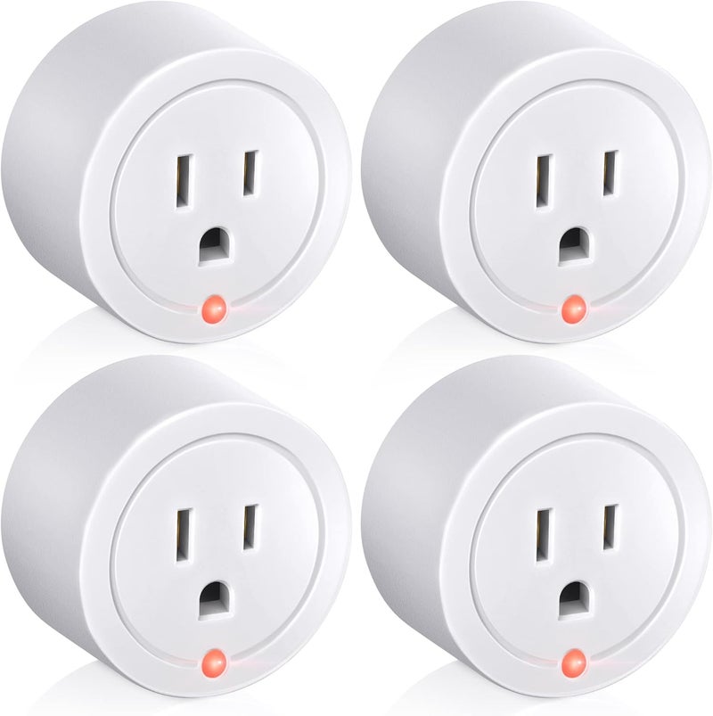 Feekoon 4 Pieces Thermostatically Controlled Outlet, On at 32°F/Off at 50 °F Thermostat Plug Outlet for Winter Chicken Water Coop Heater, Temperature Controllers for Bird Bath Deicer Outdoor - Image 1
